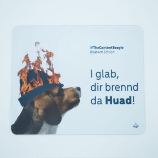 Mousepad "Brennender Hut"